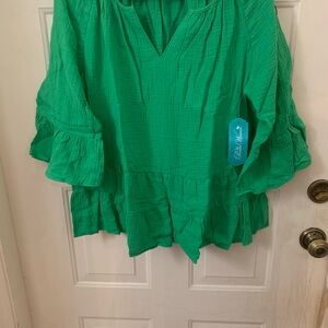 Green Women's Top